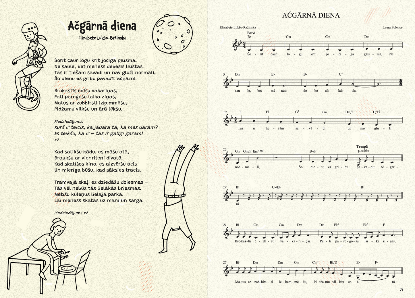"Dziesmas bērniem 2" nošu grāmata