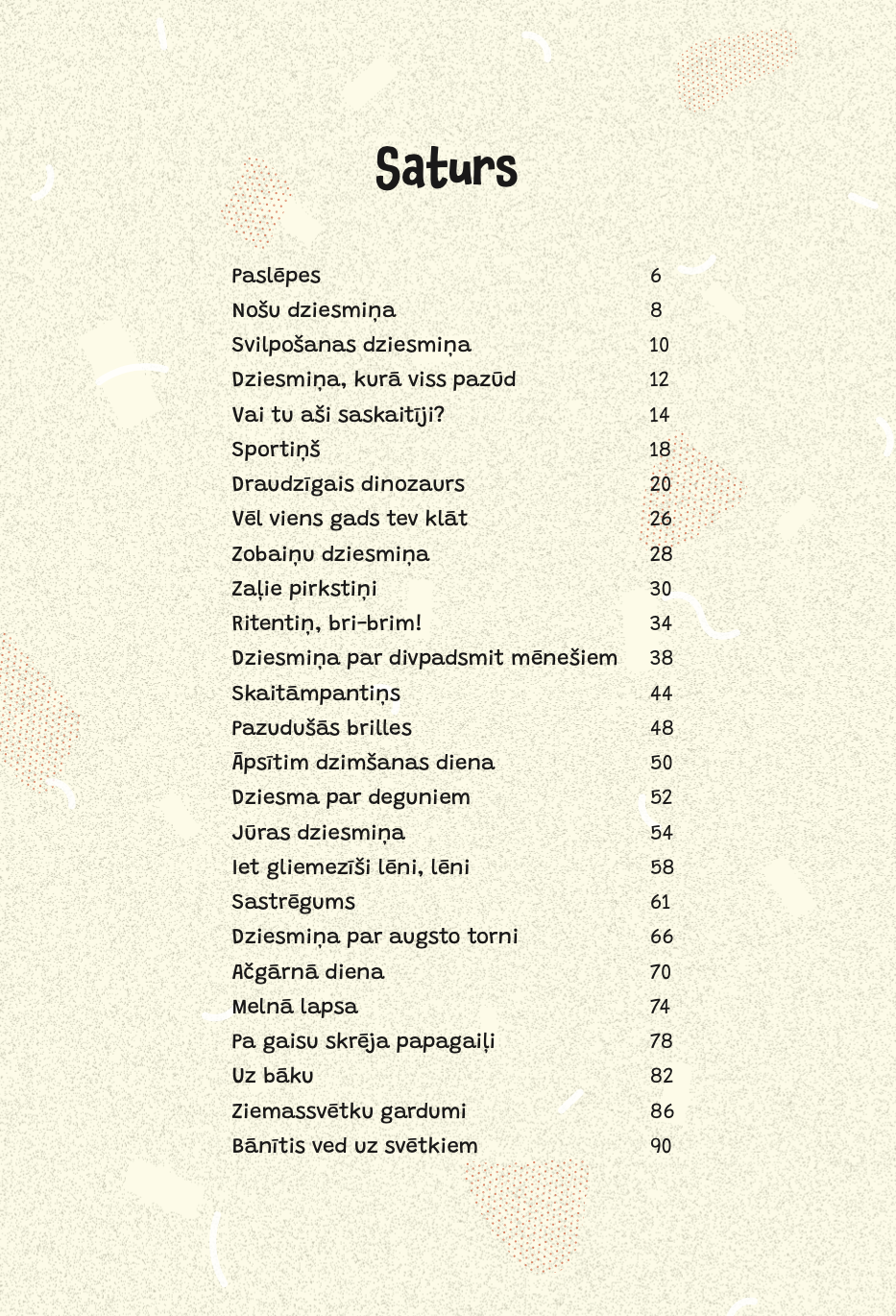 "Dziesmas bērniem 2" nošu grāmata