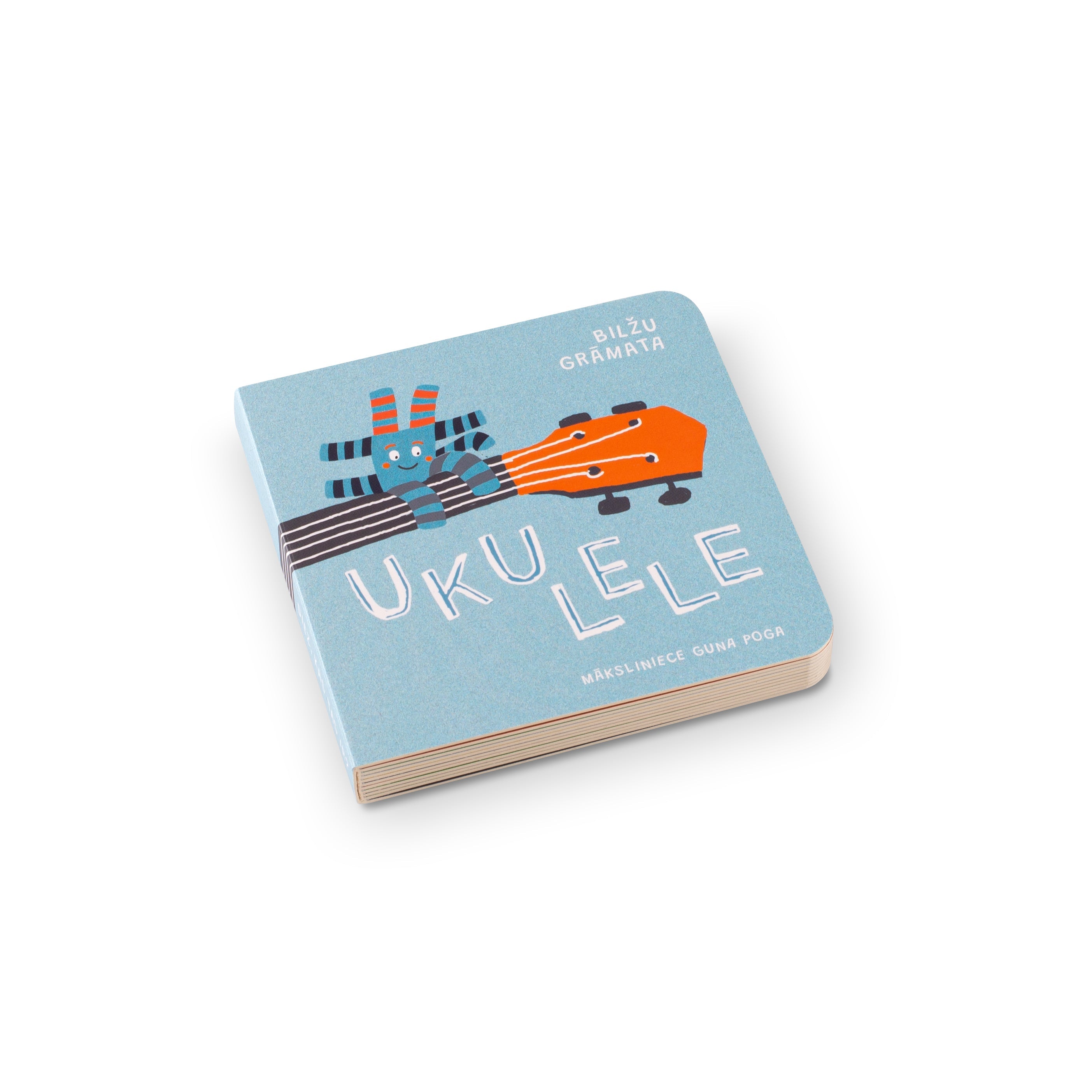 Kartona bilžu grāmata “Ukulele”