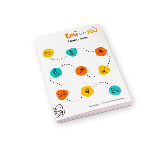 Grāmata "Emī un Rū. Robota sirds"